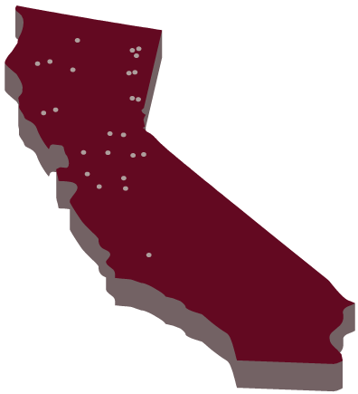 Prentice|Long Client Map of California